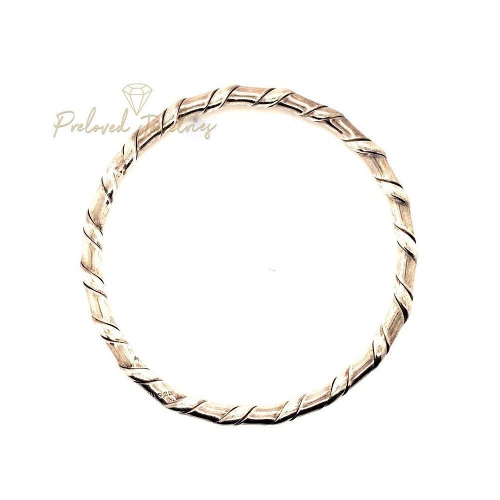 Mexican925twisted Bangle - image 3